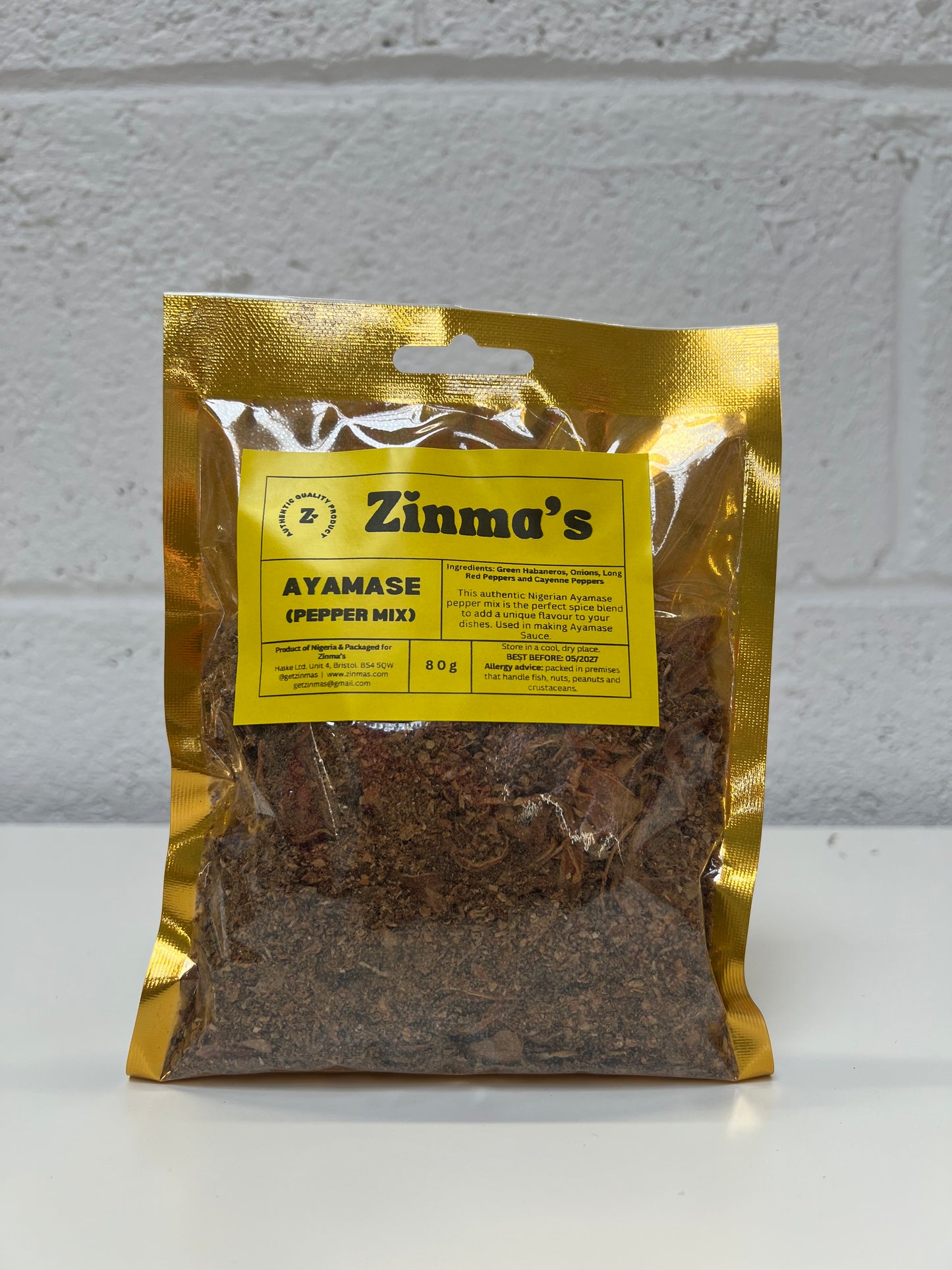 Zinma’s Ayamase Pepper Mix