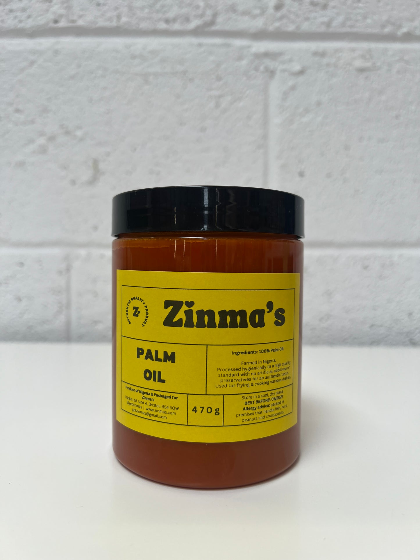 Zinma’s Palm Oil