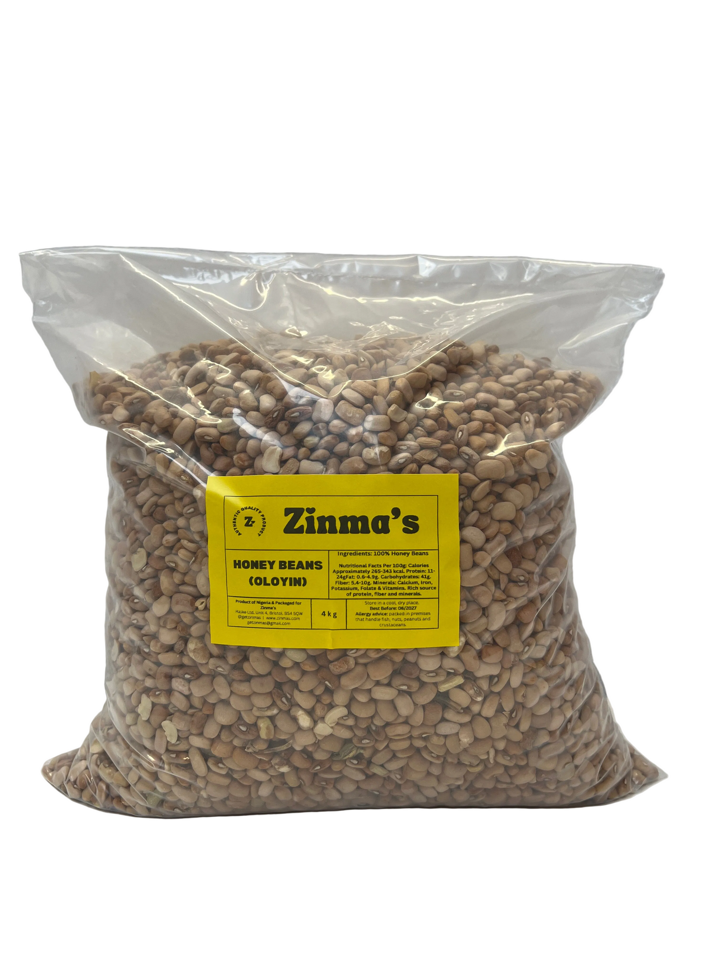 Zinma’s Honey Beans..