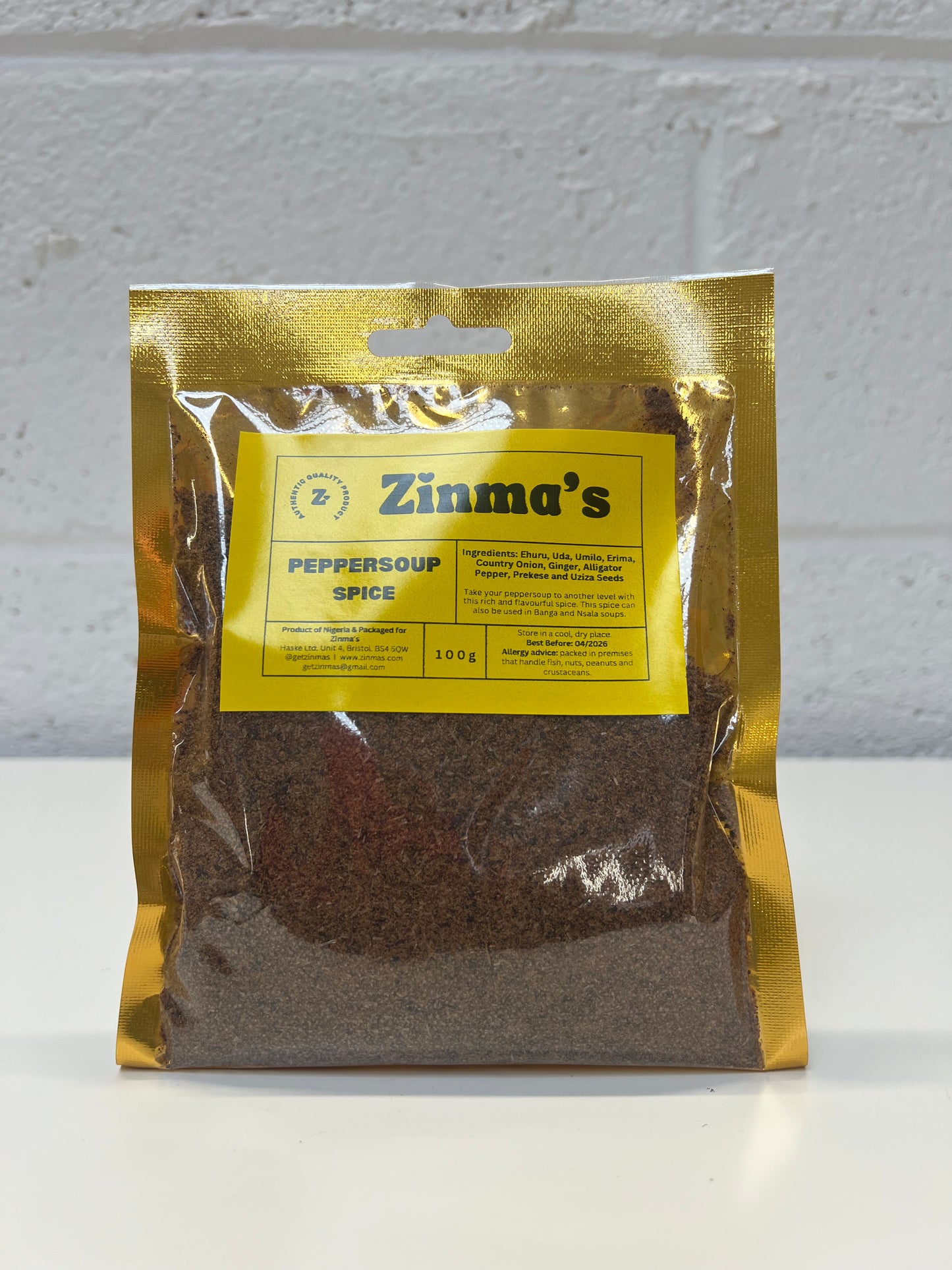 Zinma’s Peppersoup Spice