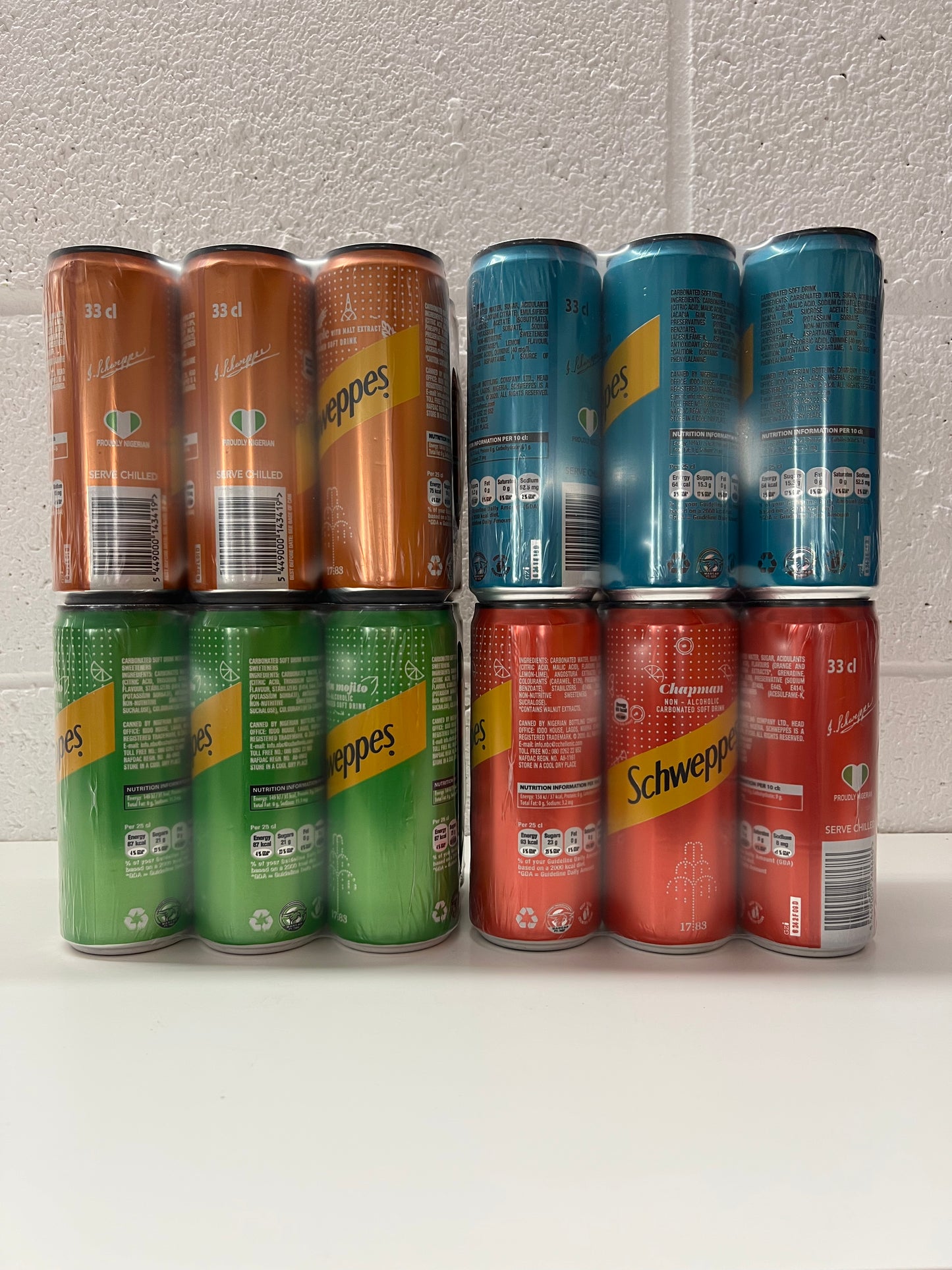 Schweppes (Pack of 6)