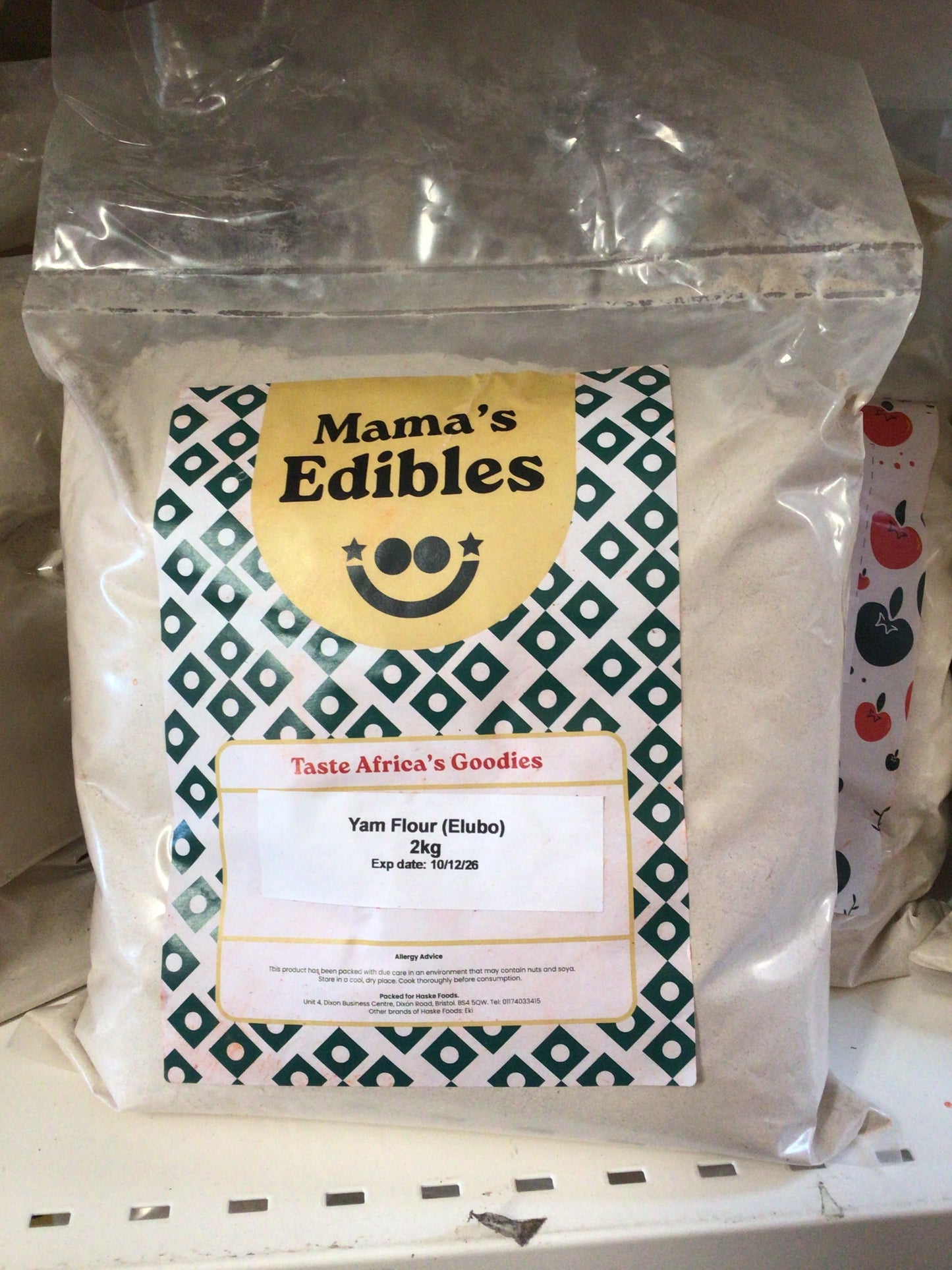 Mama’s Edibles Elubo (yam flour)