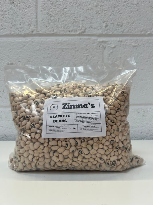 Zinma’s Black Eye Beans 1.5kg