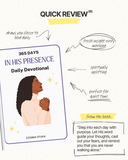 365 Days in His Presence Daily Devotional