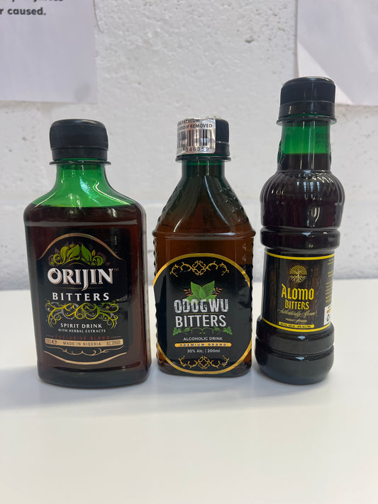 Orijin, Odogwu bitters, Alomo Bitters