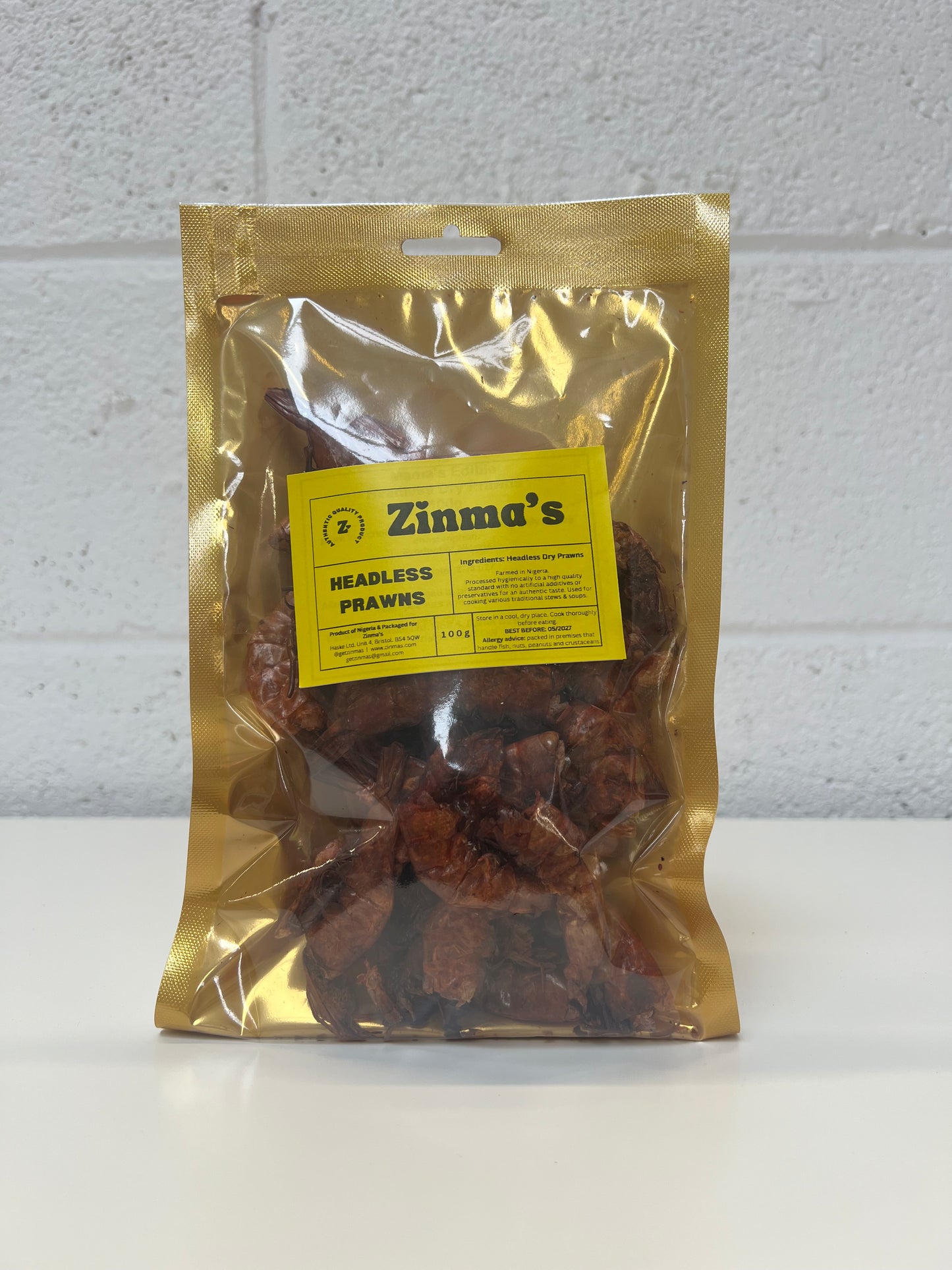 Zinma’s Headless Prawns