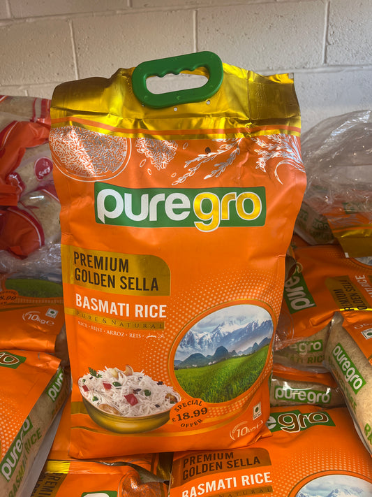 Puregro Basmati Rice 10kg
