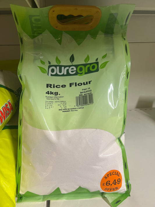 Puregro Rice Flour 4kg