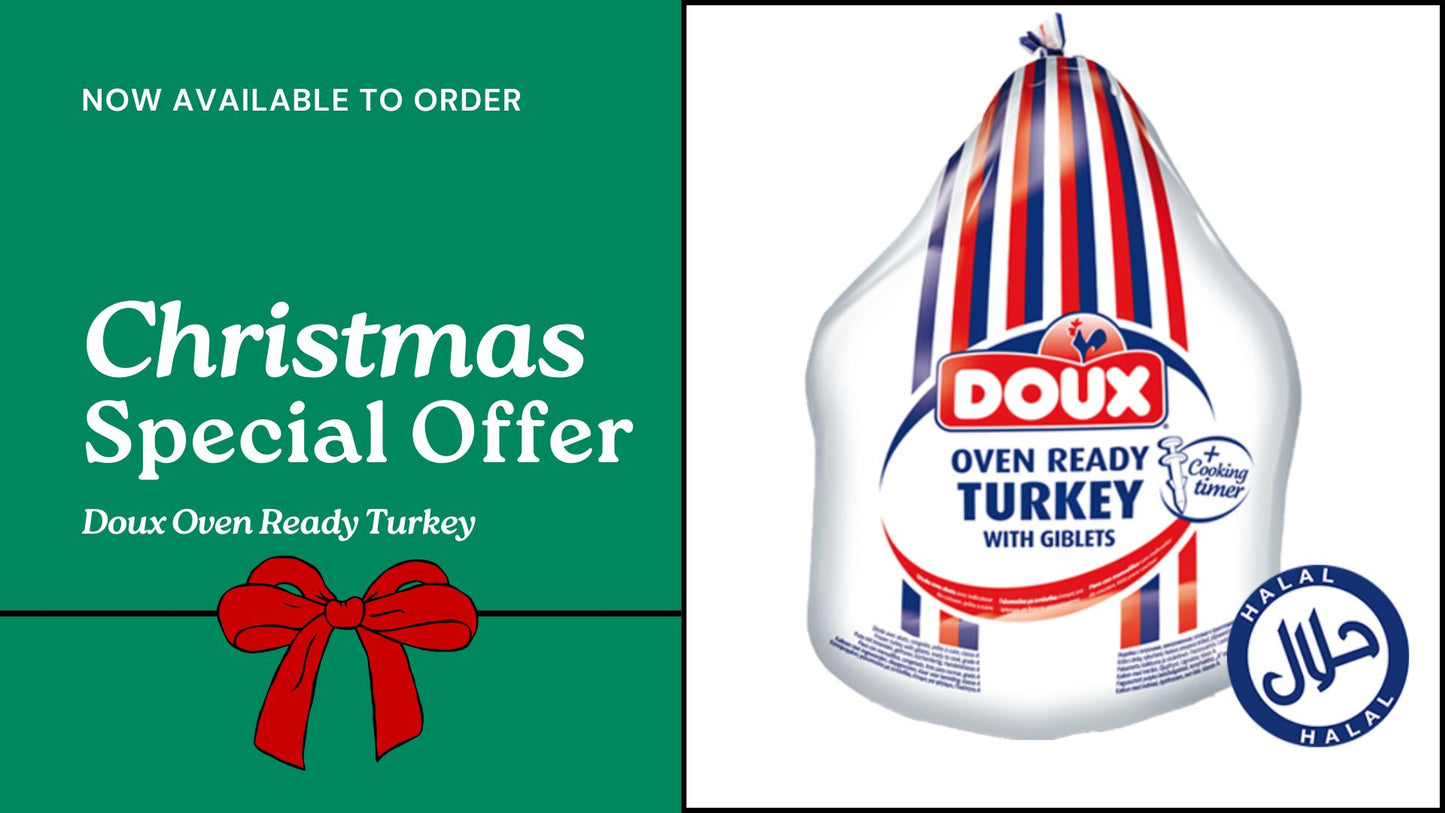Doux Oven Ready Turkey with Giblets..