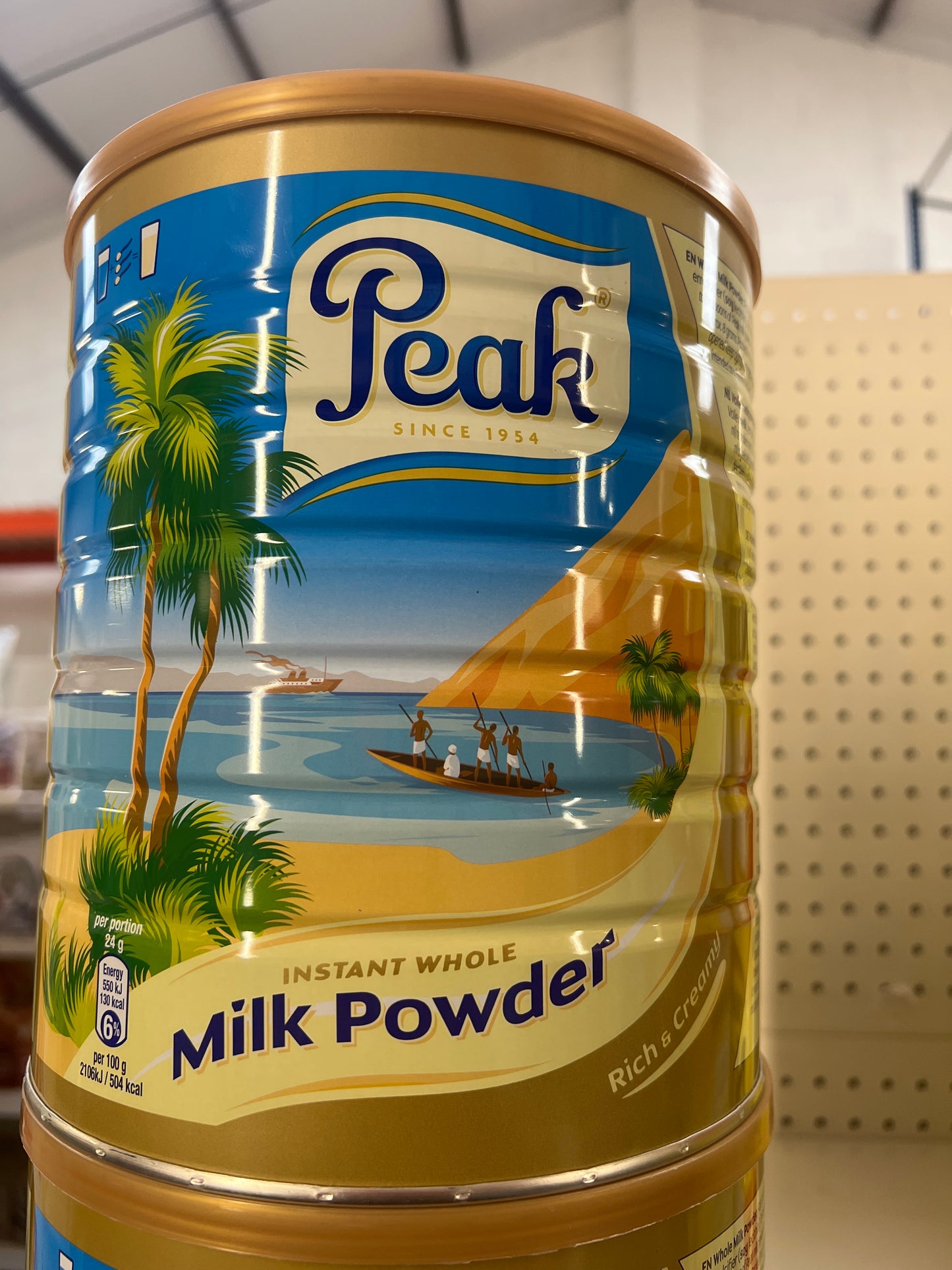 Peak powdered milk
