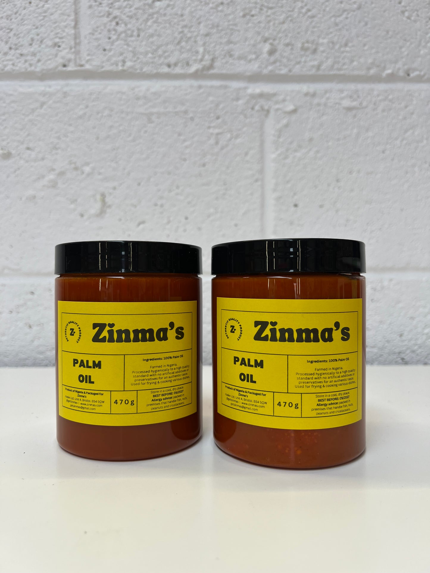 Zinma’s Palm Oil Jar