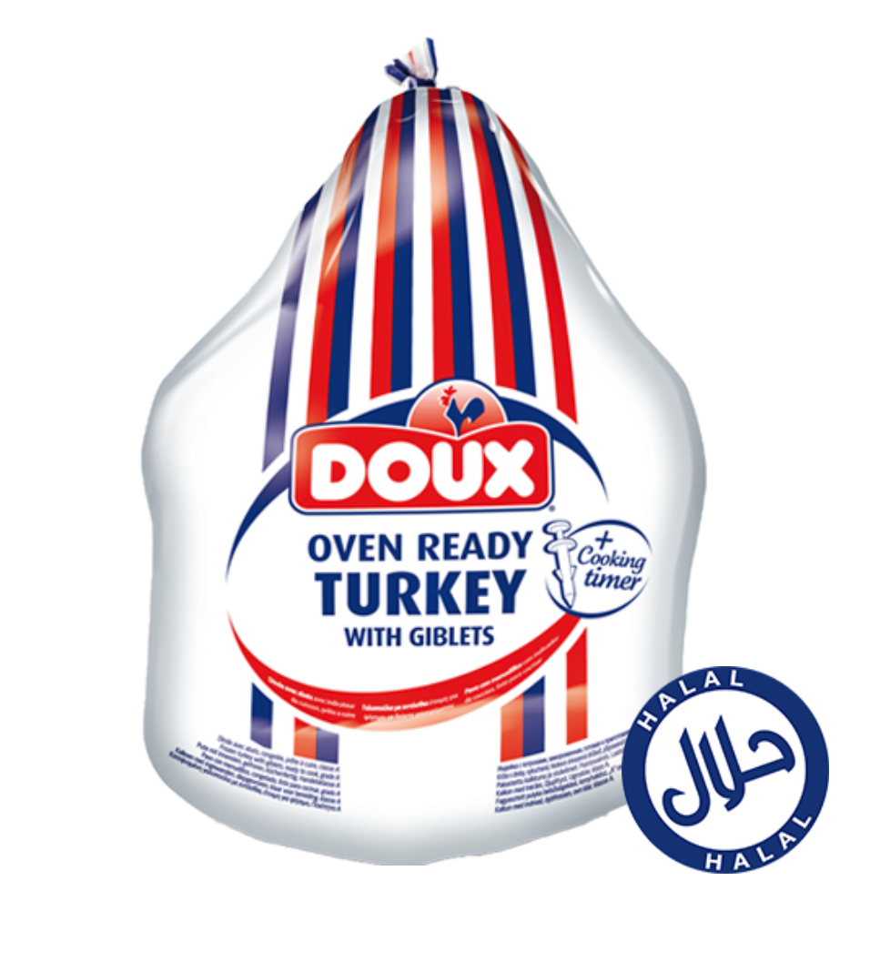 Doux Oven Ready Turkey with Giblets..