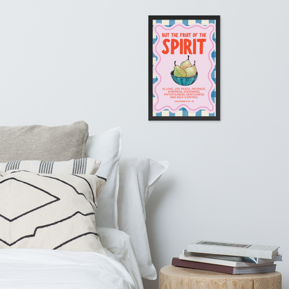 Fruit of the Spirit Framed poster