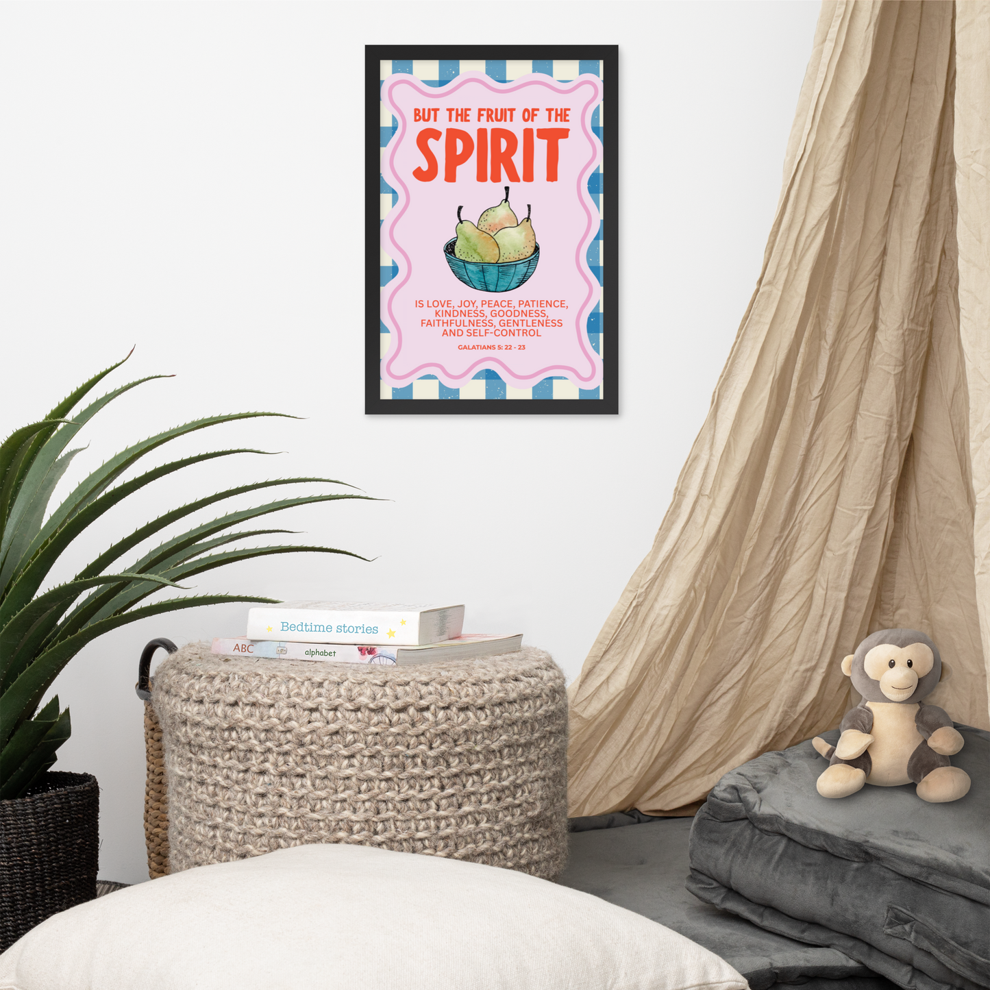 Fruit of the Spirit Framed poster