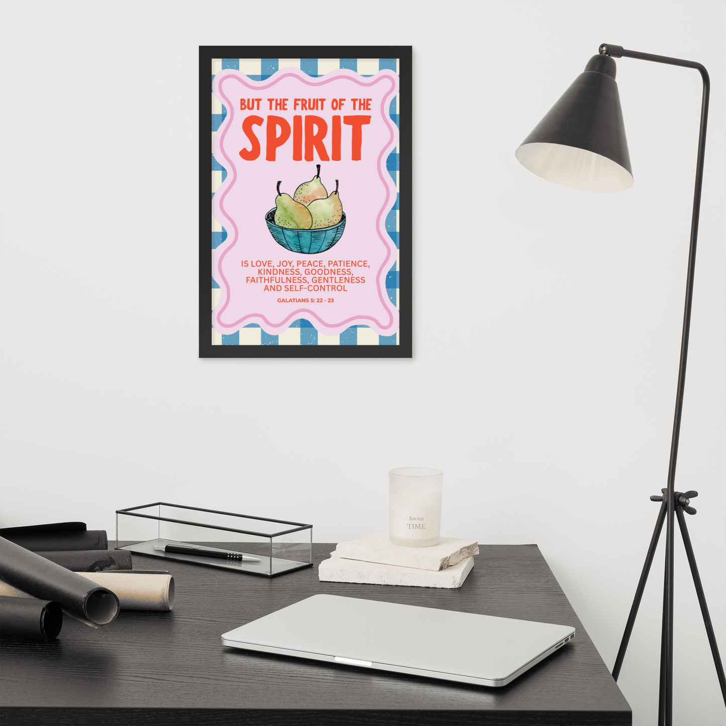 Fruit of the Spirit Framed poster