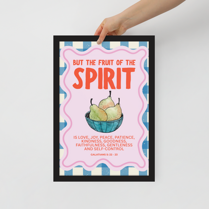 Fruit of the Spirit Framed poster